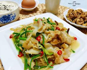 蔥爆海螺片，味道鮮美怎么做好吃,蔥爆海螺片，味道鮮美的做法步驟