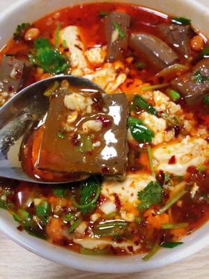 超級好吃的鴨血豆腐怎么做好吃,超級好吃的鴨血豆腐的做法步驟