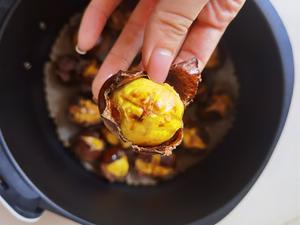 空氣炸鍋烤板栗怎么做好吃,空氣炸鍋烤板栗的做法步驟