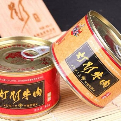 川漢子 燈影牛肉干罐頭