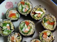 家庭版壽司的做法,花樣壽司的家常做法,日本壽司怎么做好吃怎么做好吃,家庭版壽司的做法,花樣壽司的家常做法,日本壽司怎么做好吃的做法步驟