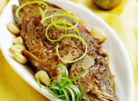 鮮嫩紅燒鯽魚的做法