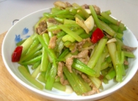 芹菜炒肉家常做法步驟圖怎么做好吃,芹菜炒肉家常做法步驟圖的做法步驟