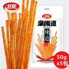 衛(wèi)龍親嘴道50g*5包香辣辣條