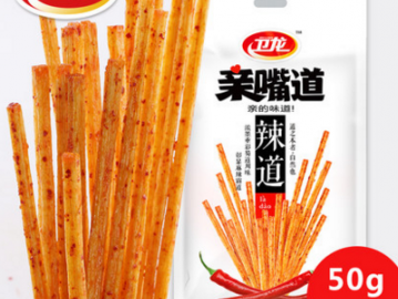衛(wèi)龍親嘴道50g*5包香辣辣條