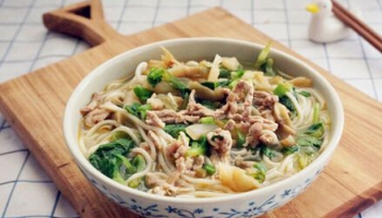 肉絲面的做法視頻,肉絲面怎么做好吃