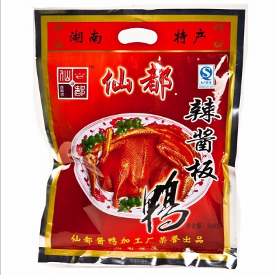 湖南特產(chǎn)醴陵仙都辣醬鴨