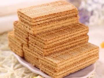 日本進(jìn)口零食品 波路夢布爾本豆乳威化餅干