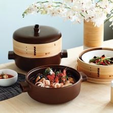 臺(tái)灣JIA INC品家家品 陶木蒸鍋蒸籠系列