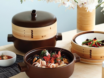 臺灣JIA INC品家家品 陶木蒸鍋蒸籠系列
