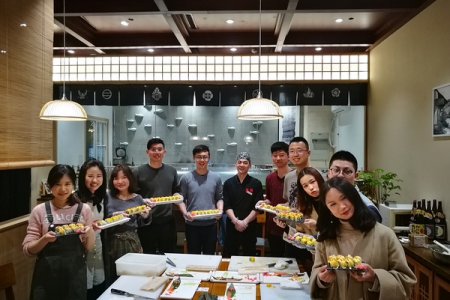 周日一起做壽司~