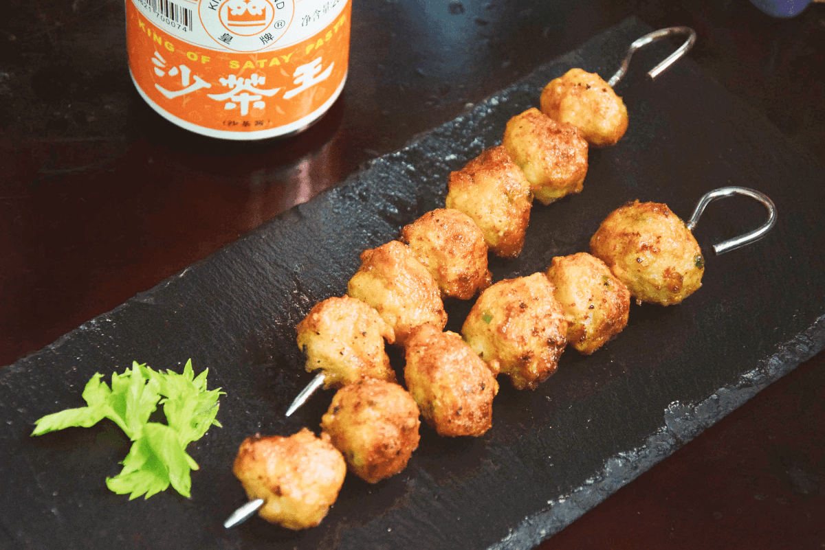 沙茶醬雞肉丸子怎么做好吃,沙茶醬雞肉丸子的做法步驟