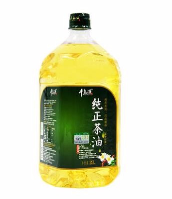 千島源純正茶油2L 山茶油