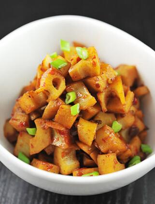 香辣藕丁的家常做法步驟圖,香辣藕丁怎么做好吃怎么做好吃,香辣藕丁的家常做法步驟圖,香辣藕丁怎么做好吃的做法步驟