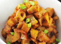 香辣藕丁的家常做法步驟圖,香辣藕丁怎么做好吃