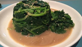 麻醬菠菜的家常做法步驟圖,麻醬菠菜怎么做好吃怎么做好吃,麻醬菠菜的家常做法步驟圖,麻醬菠菜怎么做好吃的做法步驟