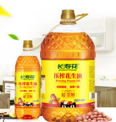 長壽花花生油5.436L贈送900ml