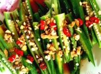 蒜蓉秋葵怎么做好吃,蒜蓉秋葵的做法步驟