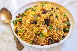 超小廚做羊肉炒飯，1塊羊肉一鍋米飯，夫妻倆一人一盤的做法視頻,超小廚做羊肉炒飯，1塊羊肉一鍋米飯，夫妻倆一人一盤怎么做好吃