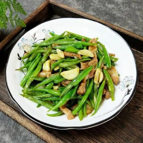 四季豆炒肉怎么做好吃,四季豆炒肉的做法步驟