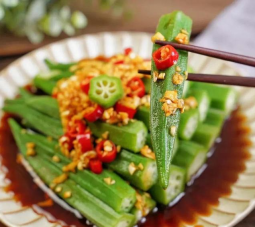 白灼秋葵的做法視頻,白灼秋葵怎么做好吃