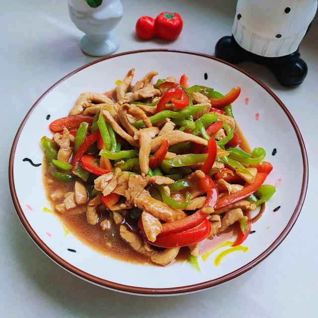超下飯！巨好吃的青椒炒雞胸肉絲怎么做好吃,超下飯！巨好吃的青椒炒雞胸肉絲的做法步驟