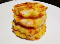 寶寶輔食-蔬菜蝦餅怎么做好吃,寶寶輔食-蔬菜蝦餅的做法步驟