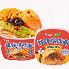 白象缽缽雞干拌面