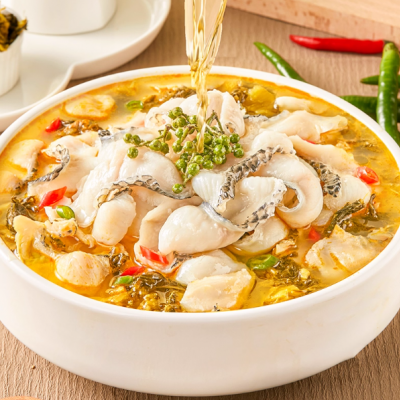 天海藏金湯酸菜魚430g